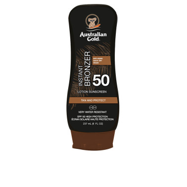 Lotion solaire SPF50 avec poudre bronzante 237 ml