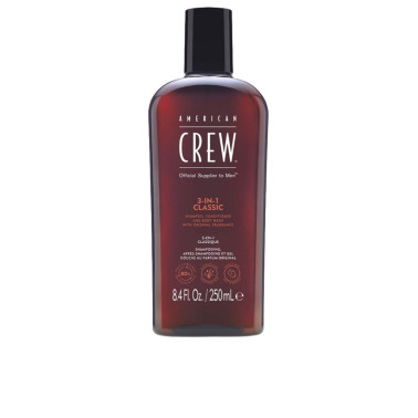CREW 3 IN 1 shampoo, conditioner & body wash 250 ml
