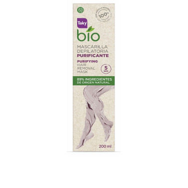 Masque dépilatoire PURIFIANT BIO NATUREL 200 ml