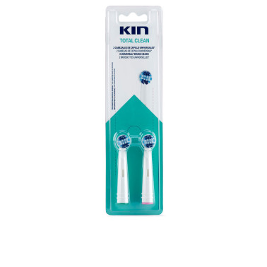 KIN TOTAL CLEAN tête de brosse à dents électrique universelle 2 unités
