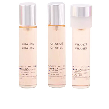 CHANCE eau de toilette vaporisateur twist & spray 3 recharges 3 x 20 ml