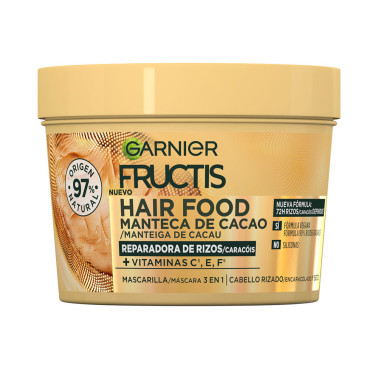 FRUCTIS HAIR FOOD COCOA BUTTER masque boucles nourrissantes 390 ml
