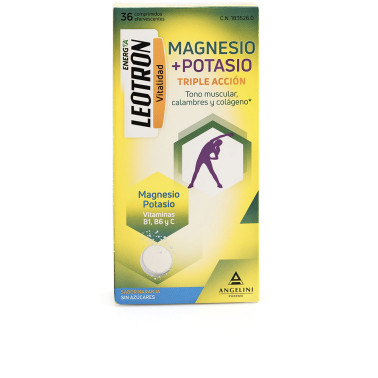 MAGNESIUM + POTASSIUM ENERGY comprimés effervescents triple action Orange u