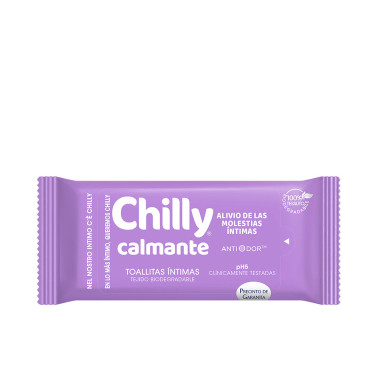 Lingettes intimes apaisantes CHILLY POCKET 12 u