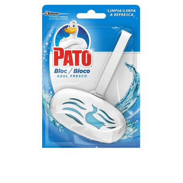 PATO WC BLOC eau bleue nettoie & assainit appareil + remplacement 40 gr