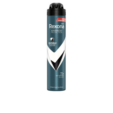 Déodorant vaporisateur REXONA INVISIBLE MEN 200 ml
