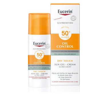 SUN FACE OIL CONTROL Gel-crème TOUCHER SEC SPF50+ 50 ml