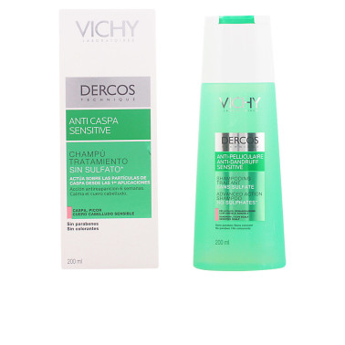 Shampoing antipelliculaire sans sulfate DERCOS sensitive 200 ml