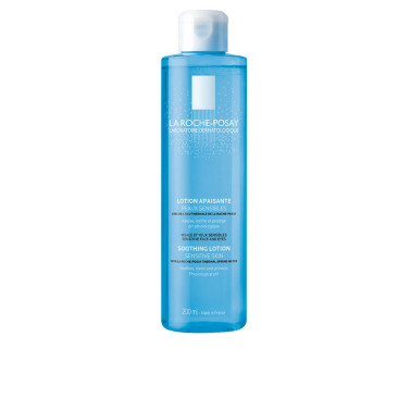 PHYSIOLOGIQUE loción calmante limpiador facial piel sensible, tónico suavizante 200 ml