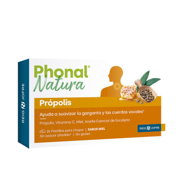Pastilles à sucer saveur miel PROPOLIS 24 unités